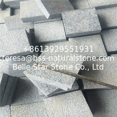 China China Granite Dark Grey G654 Granite Cube Stone Bush Hammered Surface in Size 10x10x2.5cm supplier