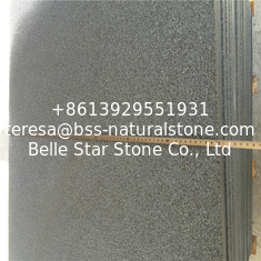 China China Granite Paving Stone Dark Grey G654 Granite Tiles Bush Hammered Surface in 60x60x3cm supplier