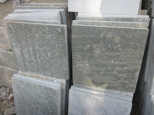 China Grey Slate Paving Stone Natural Surface Slate Stone Floor Tiles Slate Pavers for Walkway supplier