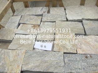 China Marble Random Flagstone Irregular Random Stone Crazy Stone Landscaping Stones supplier
