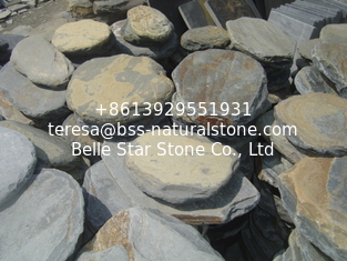 China Rusty Slate Stepping Stone Natural Multicolor Slate Garden Stepping Pavements Garden Patios supplier