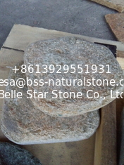 China Rustic Quartzite Tumbled Paving Stone Plaza Floor Pavers Natural Quartzite Walkway Patio Stones supplier