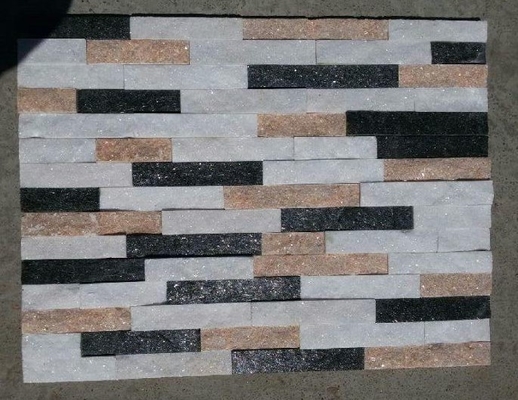 China White/Black/Pink Jade Quartzite Culture Stone,Real Thin Stone Veneer for Indoor/Outdoor Wall supplier