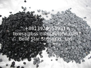 China Black Gravel,Black Crushed Stone,Broken Stones,Black Machine-Made Pebbles,Landscaping Gravels supplier