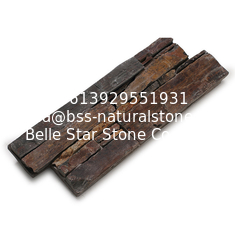 China China Multicolor Slate Cemented Stone Cladding,Rusty Slate Stacked Stone,Zclad Stone Panel,Multicolour Slate Ledgestone supplier