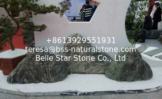 China Black Marble Boulders,Landscape Boulders,Garden Decor Stone,Landscaping Stone Boulders,Yard Rock Stone supplier