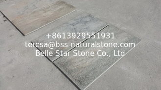 China Flamed Rustic Quartzite Floor Tiles,Natural Stone Pavers,Patio Stones,Walkway supplier