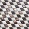 Handmade Beautiful Sea shell Mosaic Freshwater Sea Shell Wall Mosaic Mixed Colors 12x20mm supplier