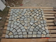 Natual Yellow Quartzite Flagstone Patio Flooring Pavers P014 Quartz Stone Flagstone Paving supplier