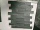 Black Slate Ledgestone Panel Slate Cultured Stacked Stone Veneer Stone Cladding 10x45cm supplier
