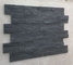 Black Quartzite Z Stone Cladding Fireplace Stone Veneer Quartzite Stacked Stone Natural Stone Panel supplier