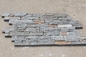 Grey Slate Cemented Culture Stone, Thick Grey Slate Ledgestone, Natural Z Stacked Stone Cladding supplier