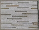 White Quartzite Yellow Sandstone Waterfall Shape Stacked Stone,Natural Thin Stone Veneer for Wall supplier
