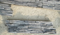 Green Slate Slim Strips Ledgestone, Culture Stone Veneer with Cement Back,Outdoor Wall Panel supplier