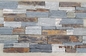 Grey/black/rusty Slate Cemented Z Stone Cladding,Thick Natural Stacked Stone,Real Stone Panel supplier