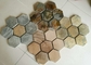 Multicolor Slate Hexagon Flagstone,Rust Slate Flagston Patio Stones/Wall Cladding Natural Slate Flagstone Pavers/Walkway supplier