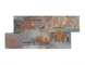 China Multicolor Slate Sclad Stone Panels,Rusty Riven Slate Stacked Stone,Split Face Slate Stone Cladding,Stone Veneer supplier