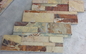 Chinese Yellow Rusty Slate Sclad Stone Panels,Split Face Slate Stone Cladding,Riven Slate Stone Veneer,Real Stacked Ston supplier