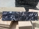 Black Marquina Ledger Panels,Nero Margina Culture Stone,Nero Oriental Marble Stacked Stone supplier