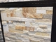 New Oyster Quartzite Ledgestone,Beige Stacked Stone,Split Stone Panels,Natural Stone Cladding supplier